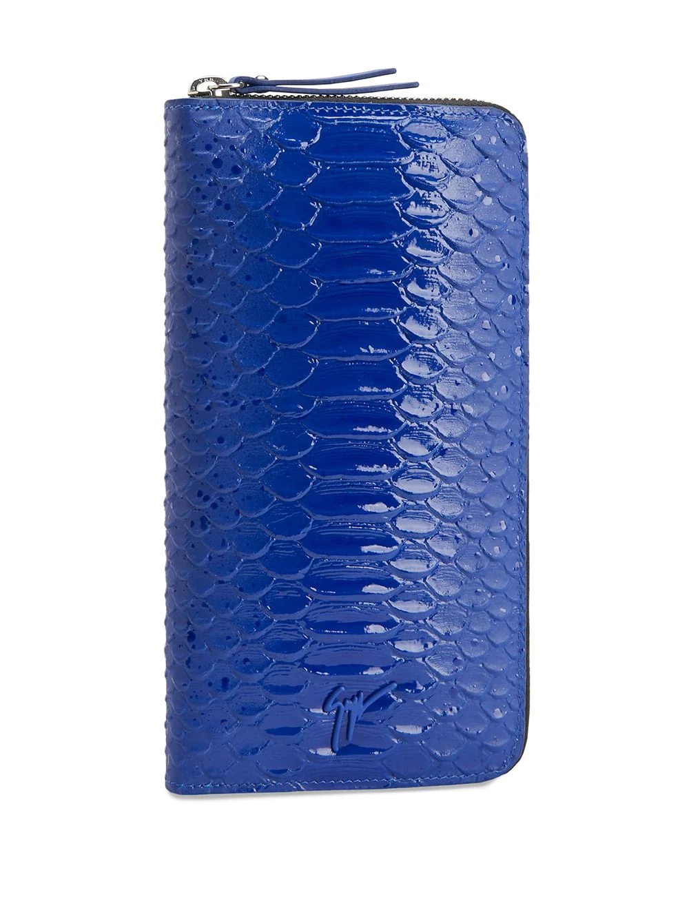 Samuel crocodile-effect wallet - 2