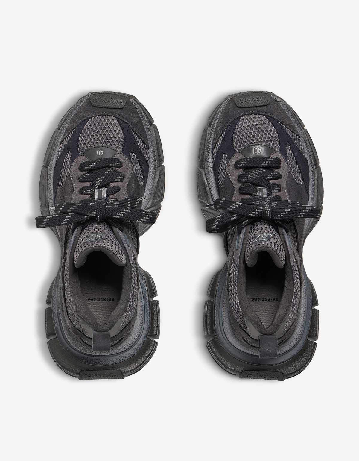 Balenciaga 3XL Dark Grey Trainers - 6