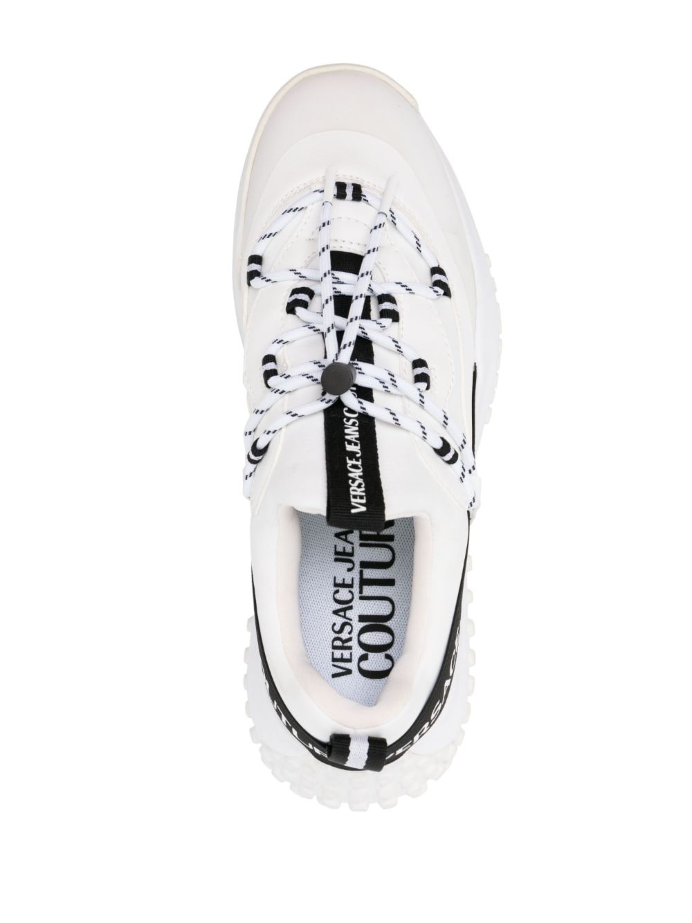 logo-print lace-up sneakers - 4