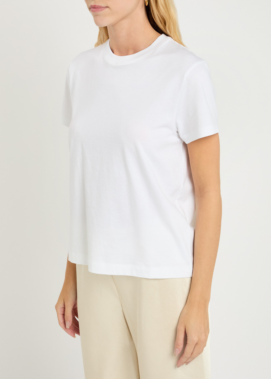 Vince Crew Neck Pima Cotton T-shirt - 2