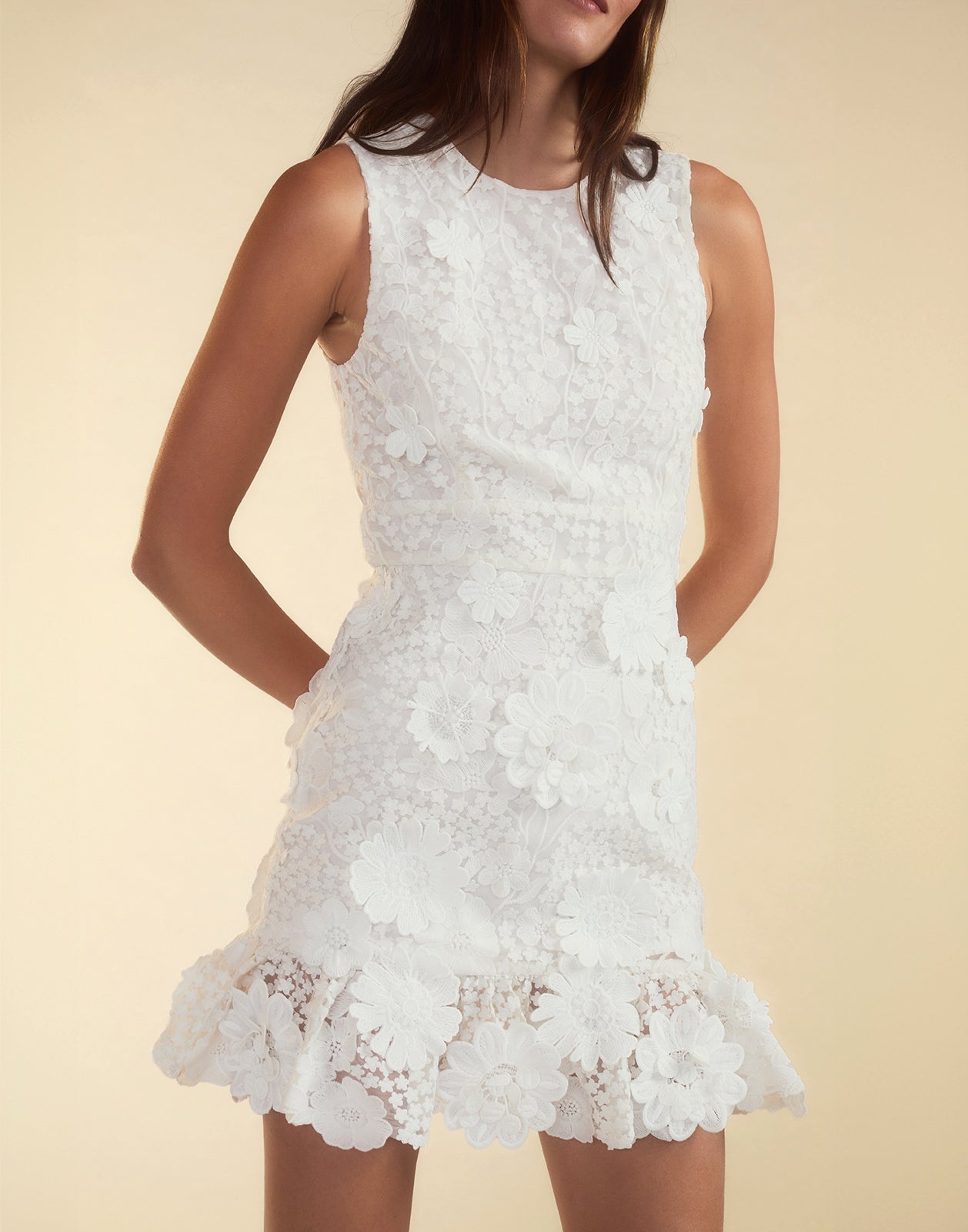 Blooming Lace Cocktail Dress - 6