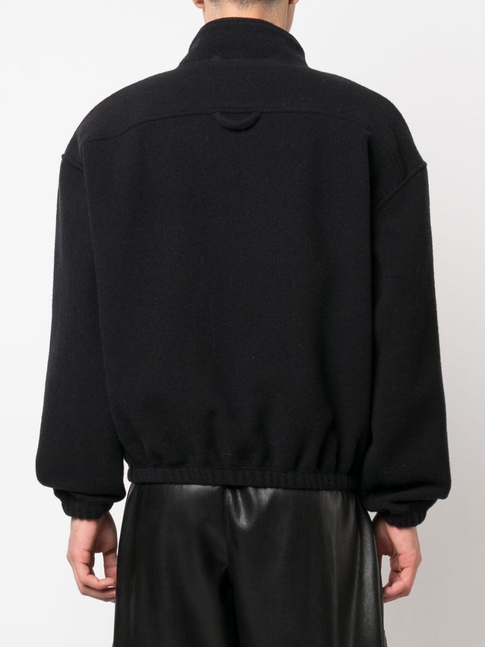 high-neck zip-up jacket - 4