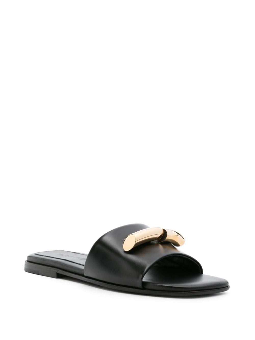 Haute Sequence leather slides - 2