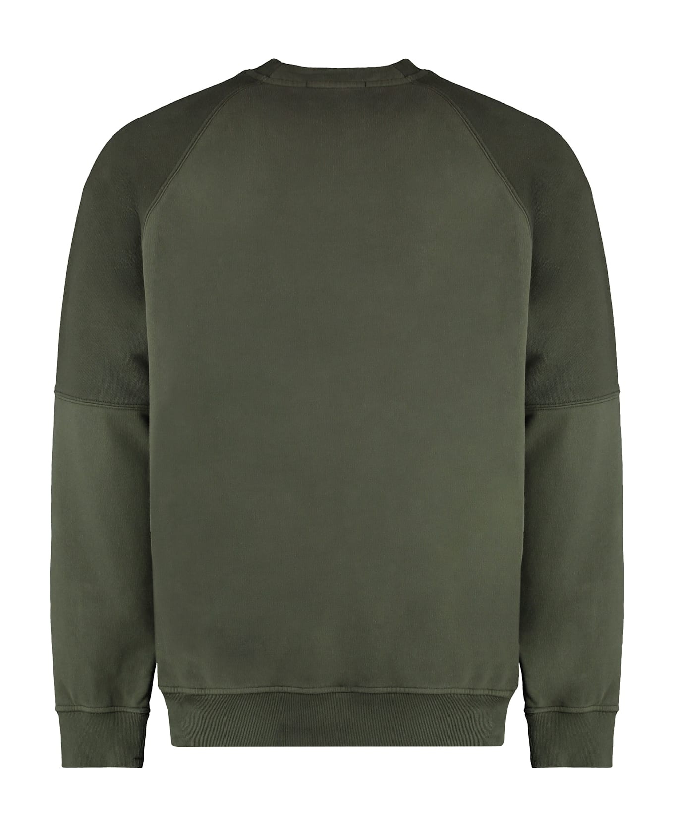 Cotton Crew-neck Sweatshirt - 2