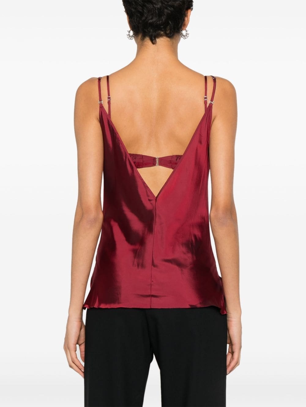 satin camisole and bralette set - 4