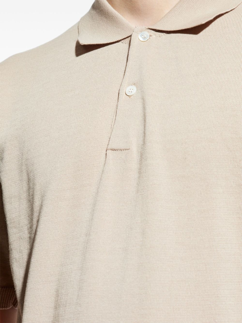 short-sleeved polo shirt - 5