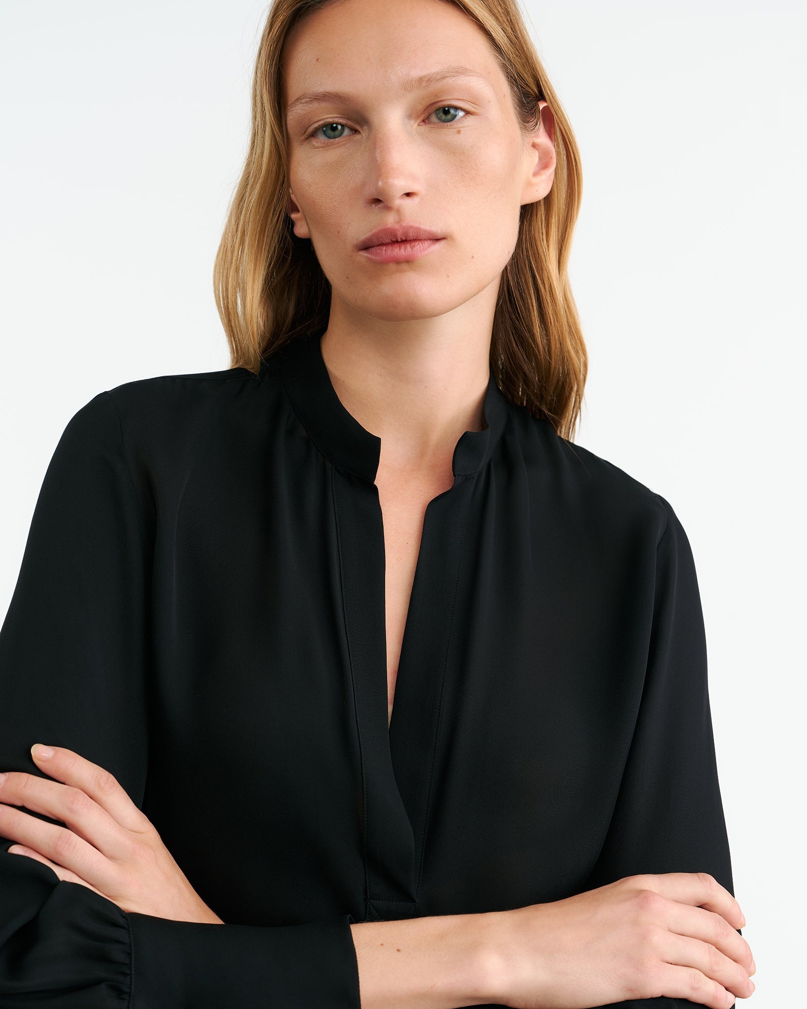 MONTAINE SILK BLOUSE - 3