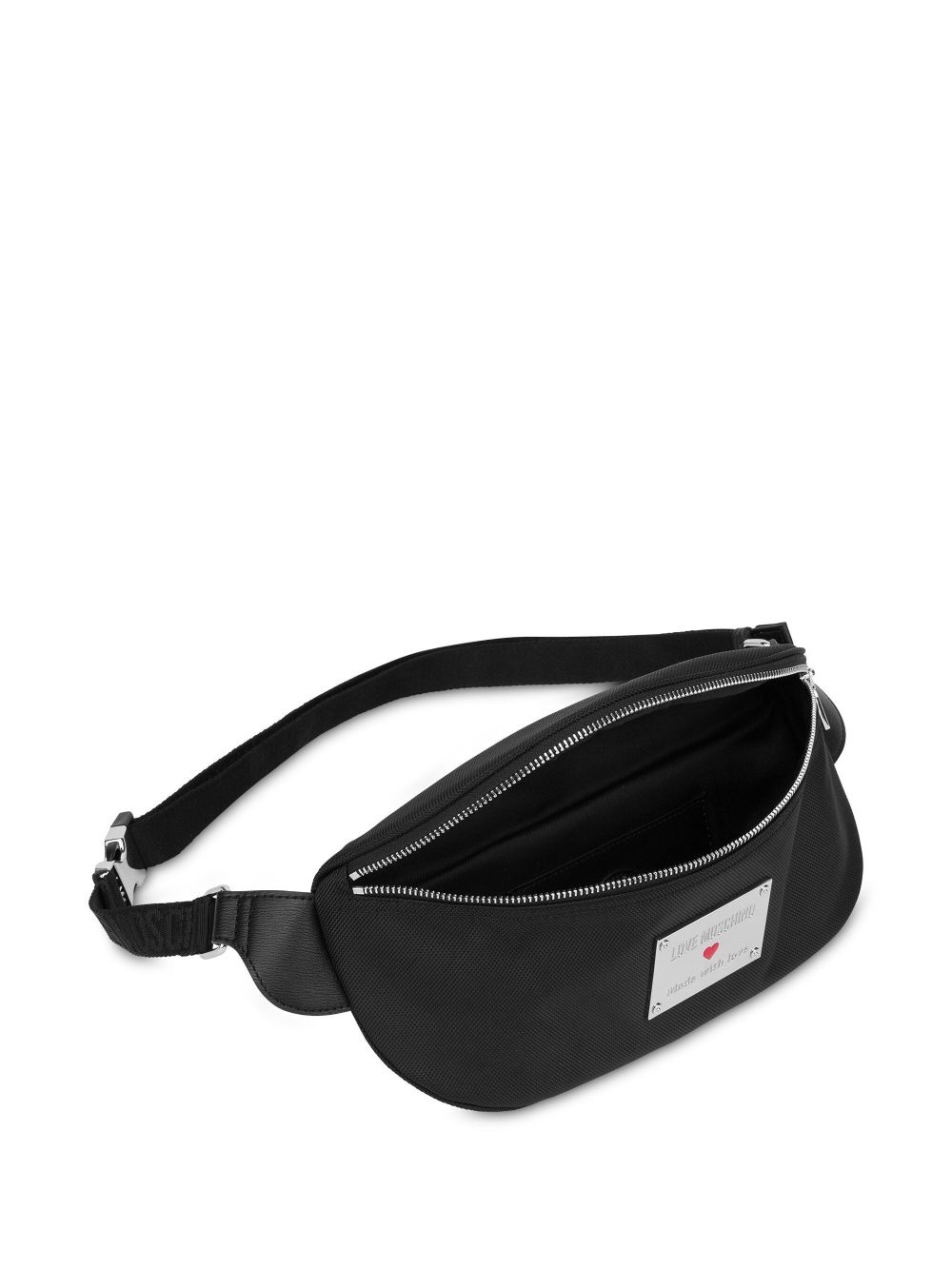 logo-plaque belt bag - 3
