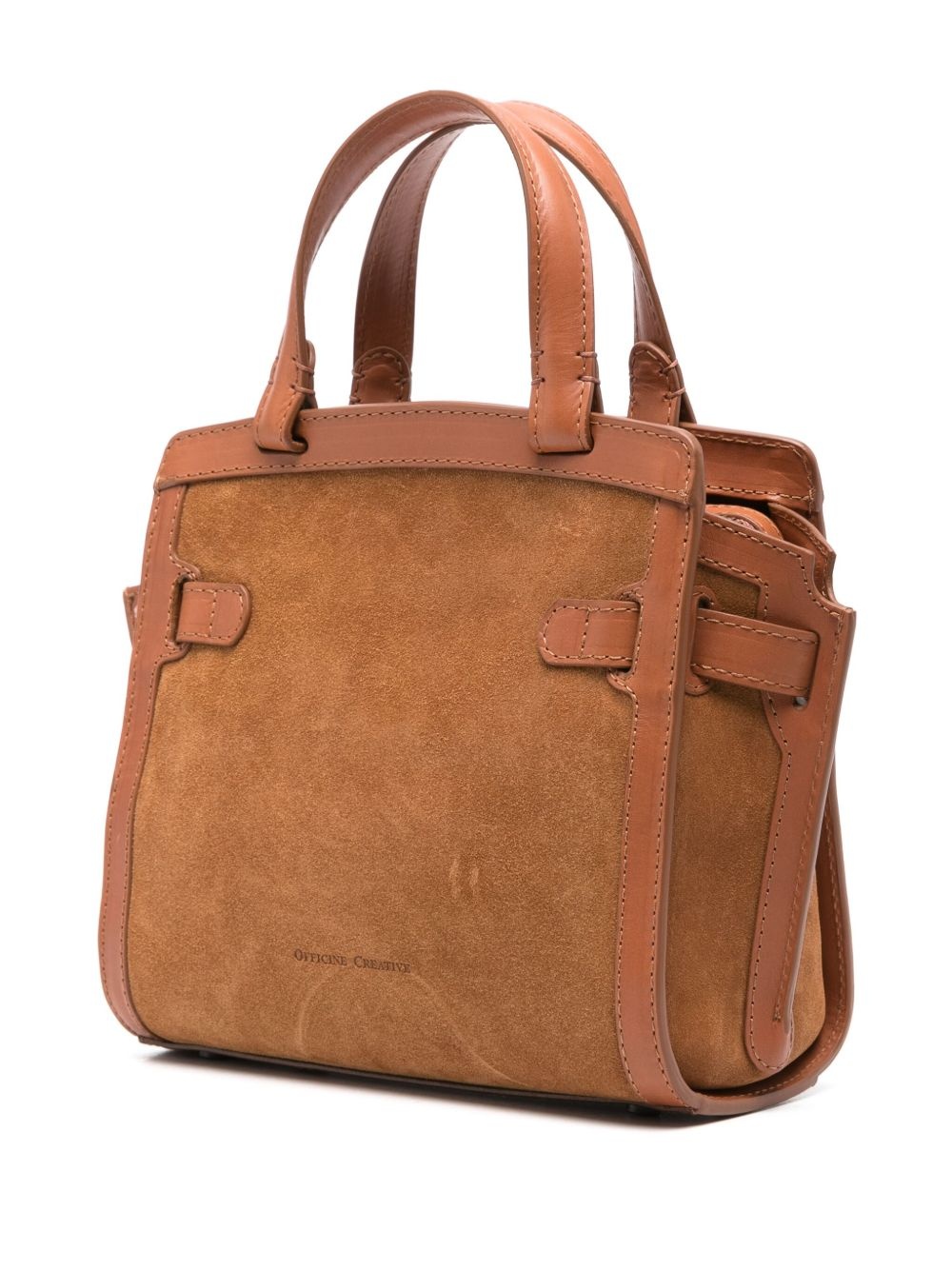 Saddle 009 suede tote bag - 3