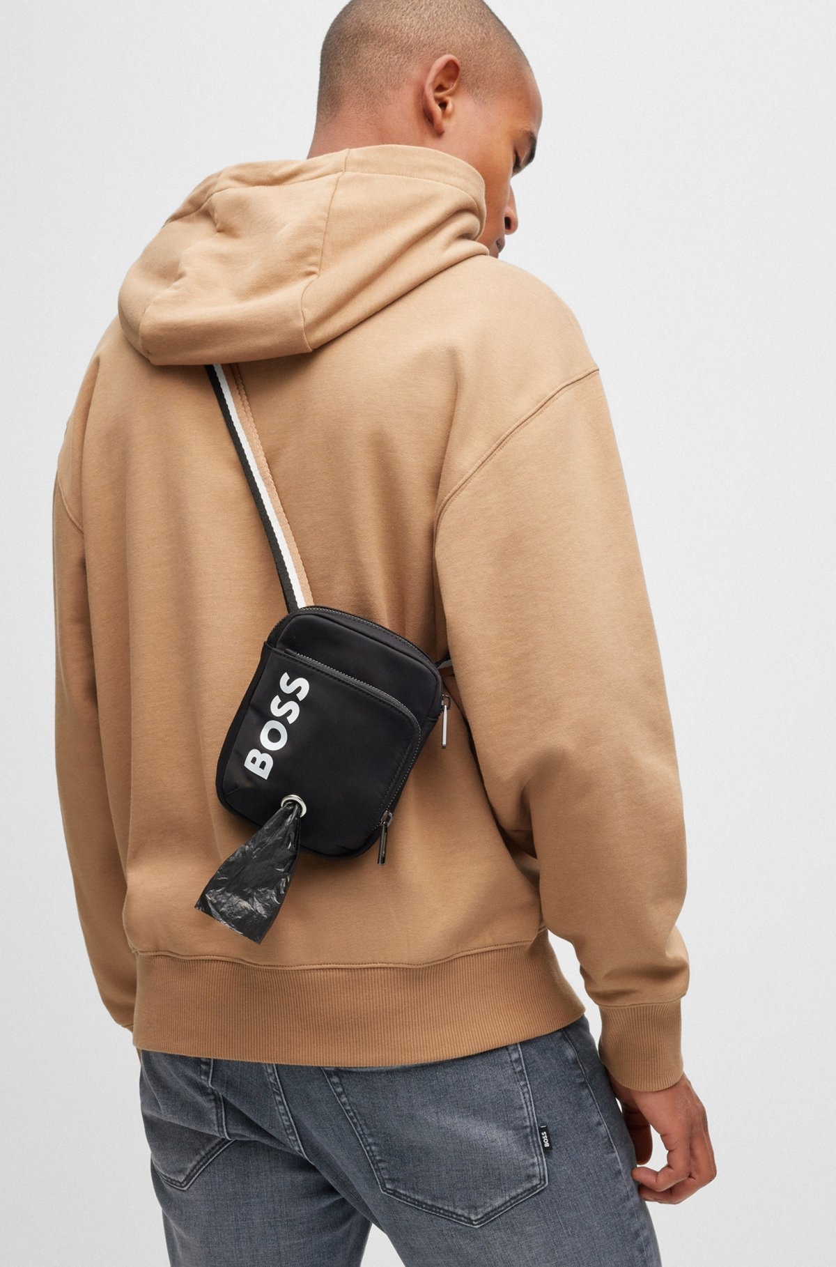 CROSSBODY DOG-WALK BAG WITH CONTRAST LOGO - 2