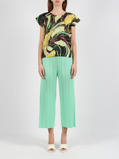 ISSEY MIYAKE March pleated trousers outlook