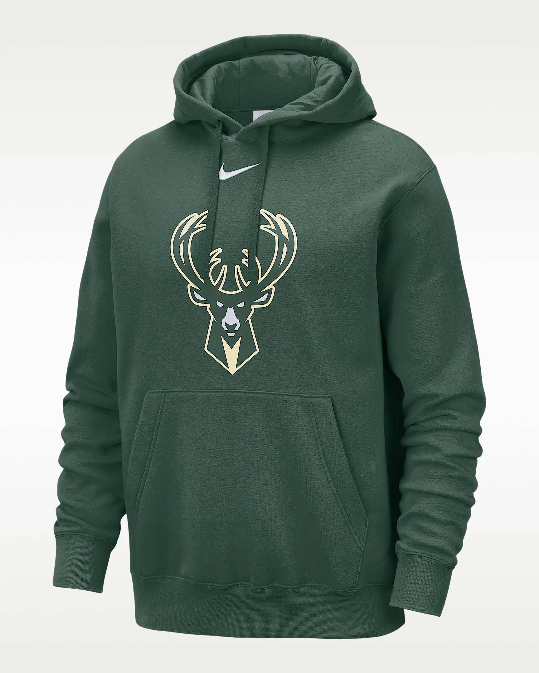 Milwaukee Bucks Club Men's Nike NBA Pullover Hoodie - 1