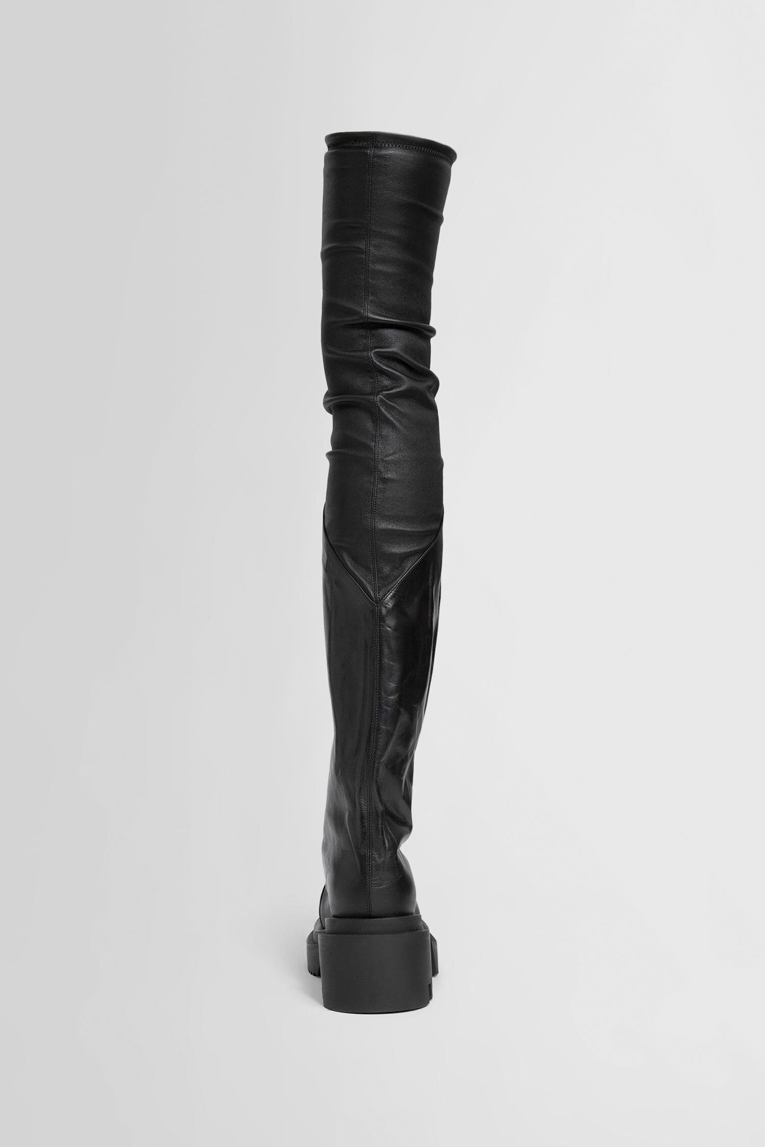 RICK OWENS WOMAN BLACK BOOTS - 3