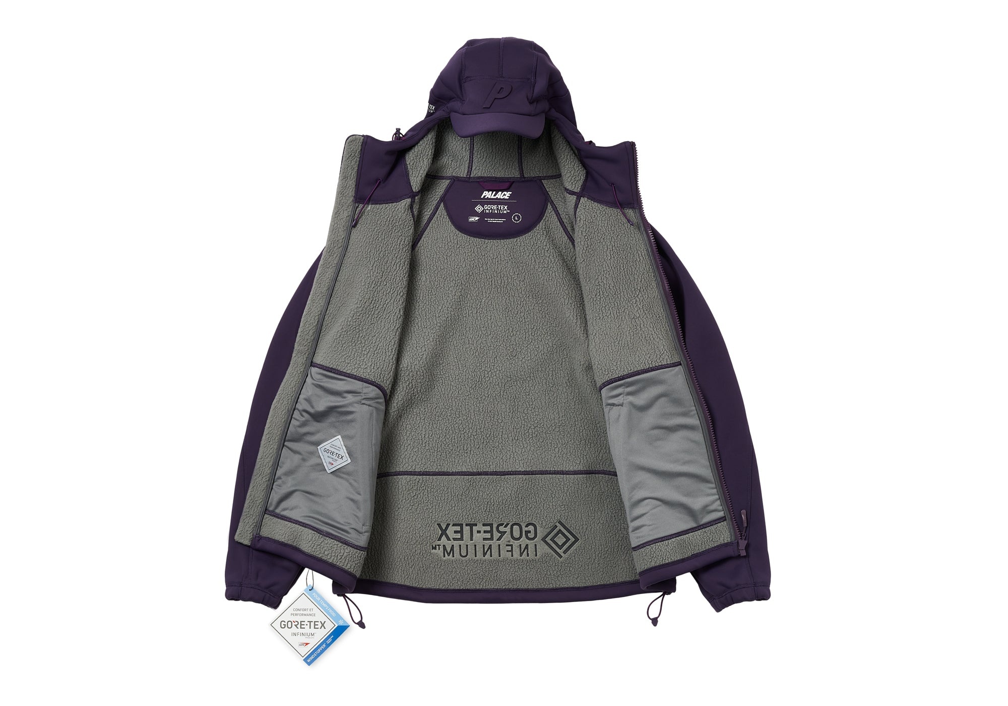GORE-TEX INFINIUM CAP JACKET DEEP PURPLE - 3