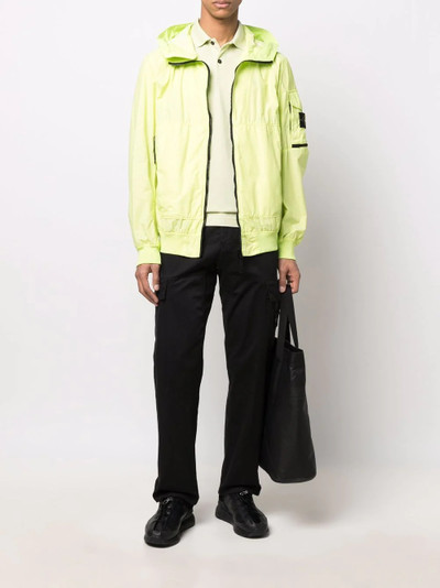 Stone Island Compass-patch lightweight jacket outlook