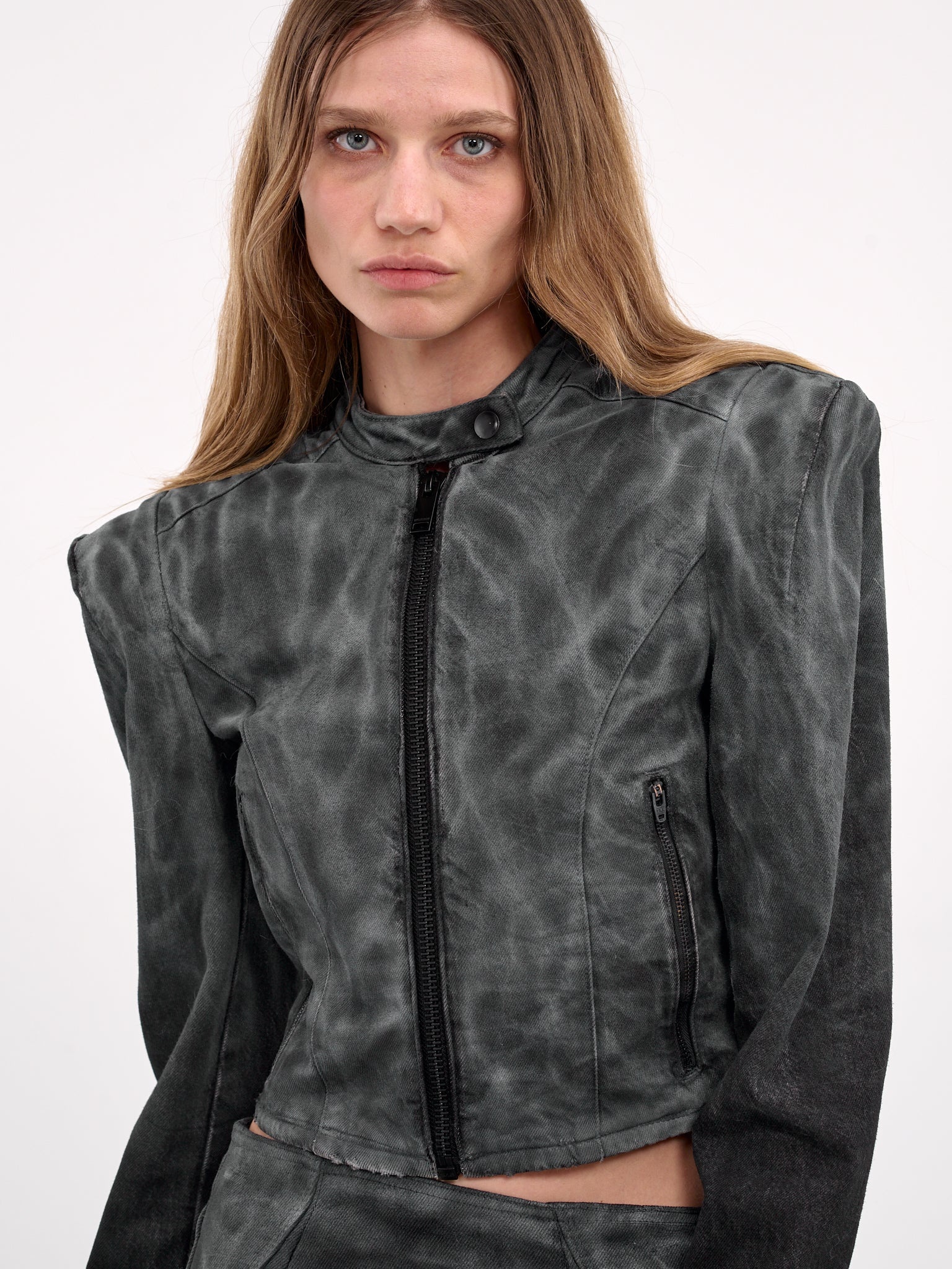 Painted Denim Jacket - 4