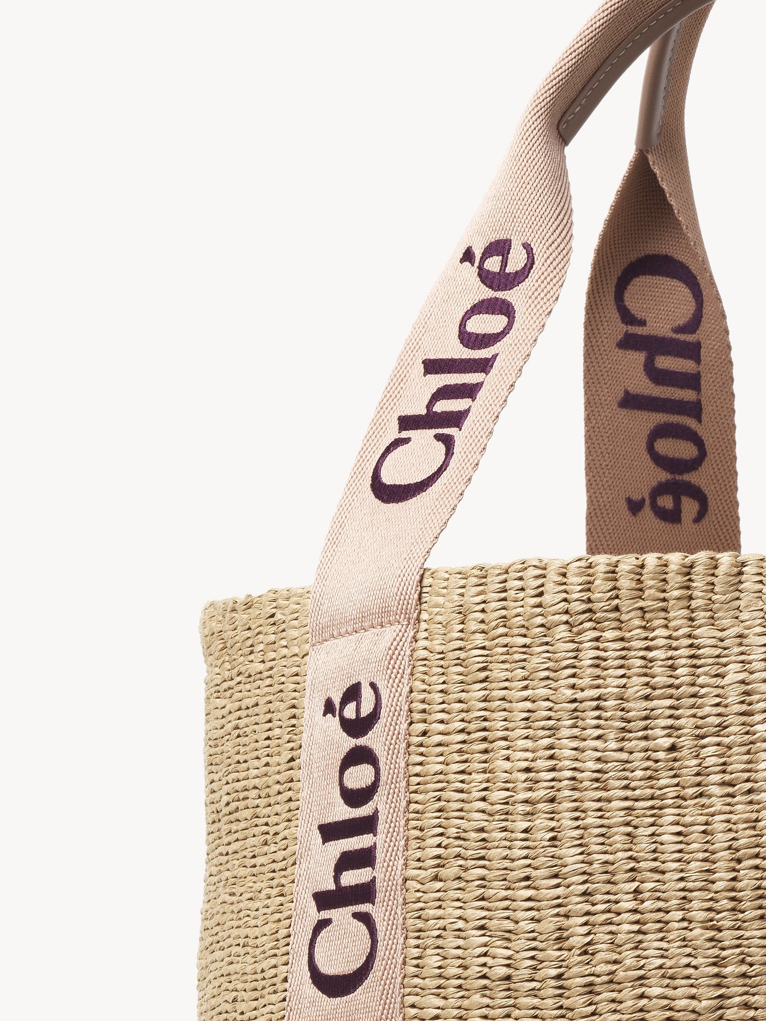 LARGE WOODY BASKET IN NATURAL FIBERS - 5