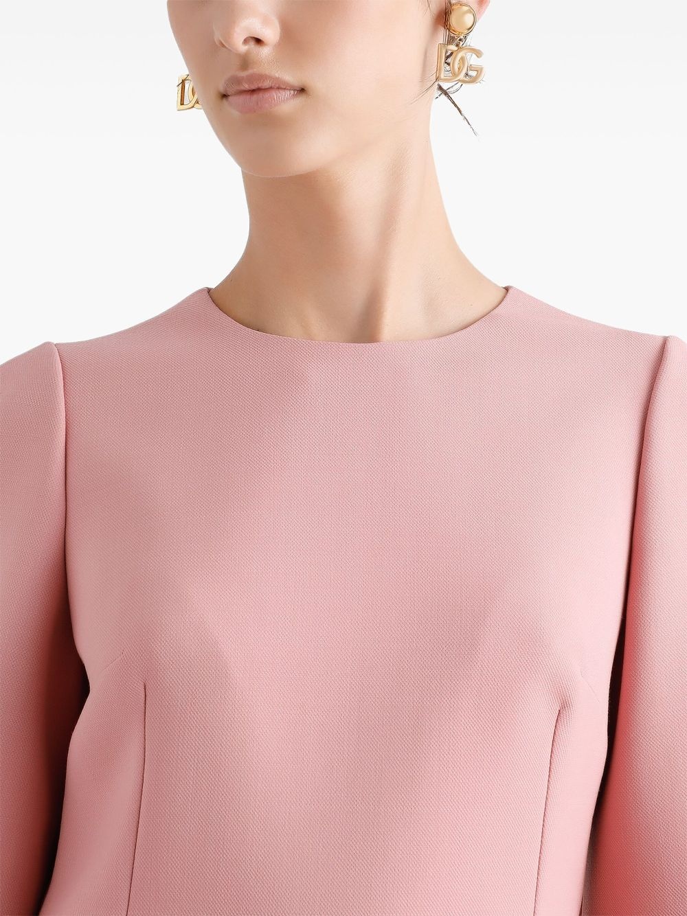 wool mini dress - 5