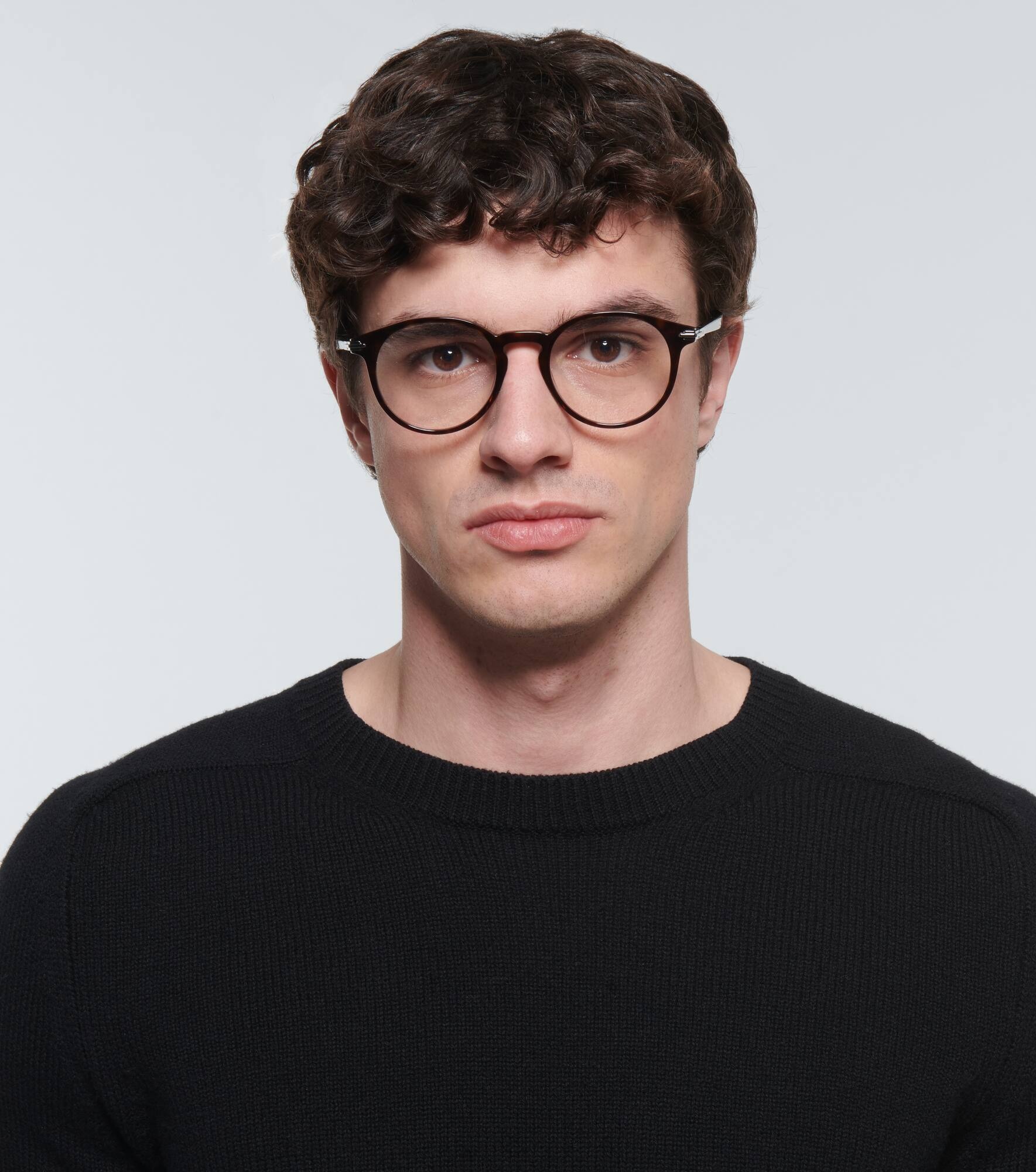DiorBlackSuitO R6I round glasses - 3