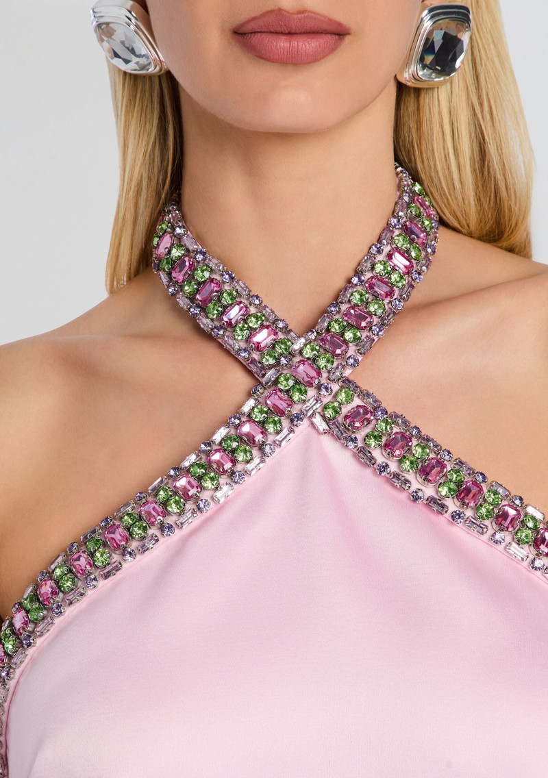 RETROFÊTE SABRY EMBELLISHED DRESS outlook