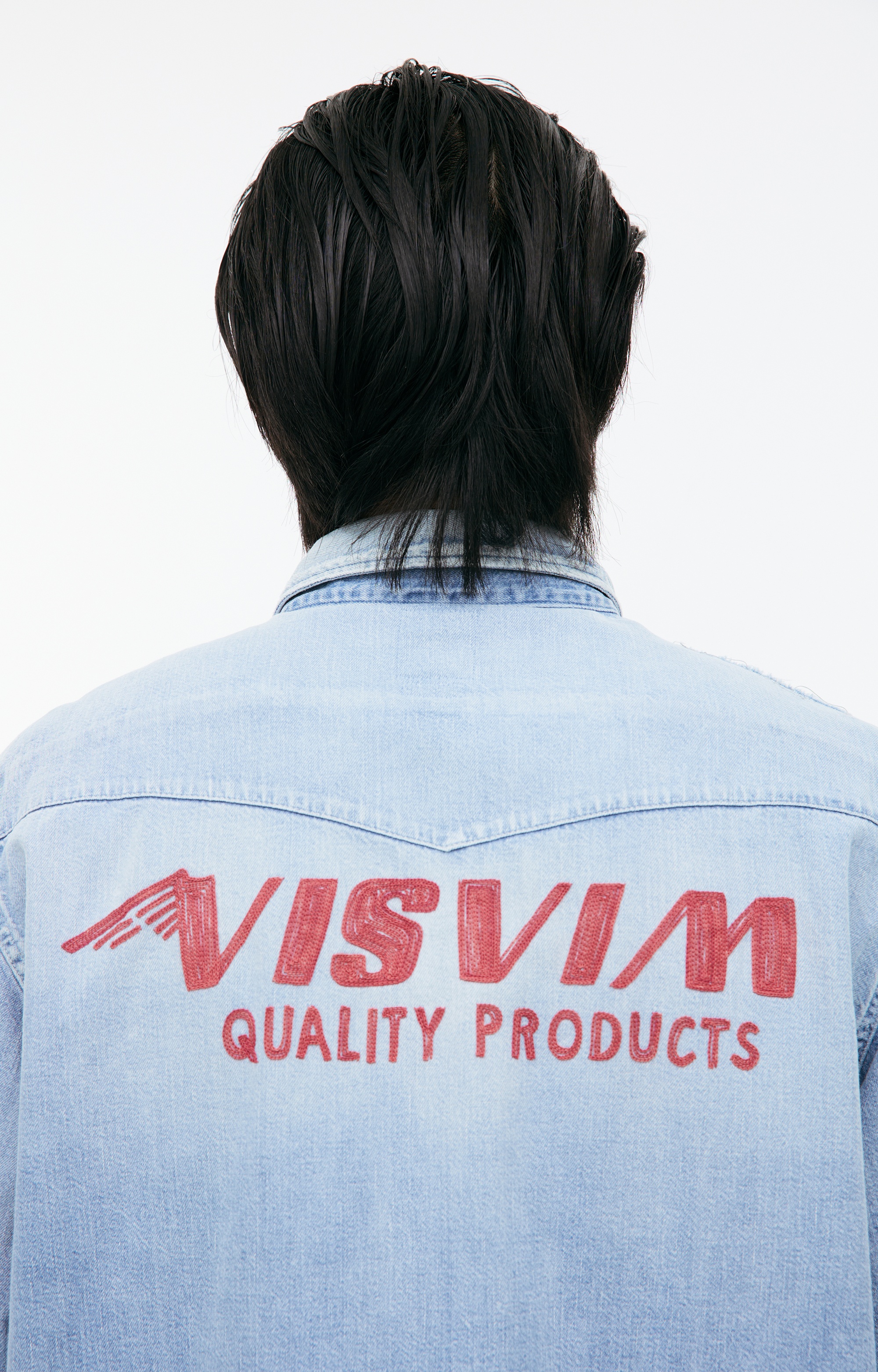 LOGO DENIM SHIRT - 5