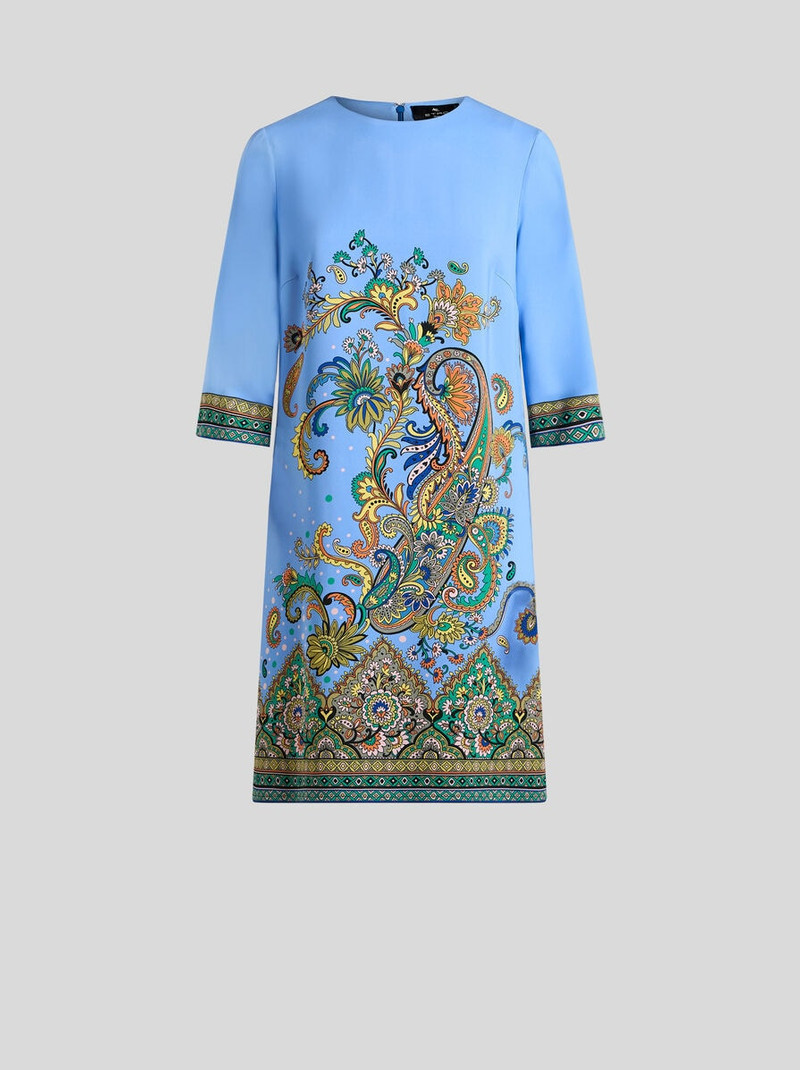 PRINTED CADY TUNIC DRESS - 1
