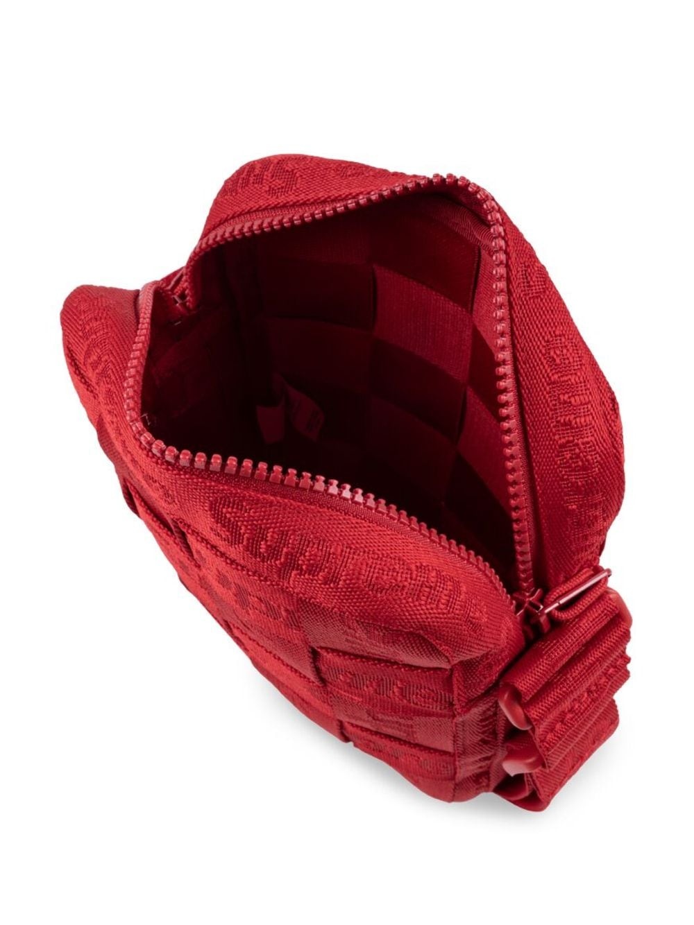 Woven messenger bag - 3