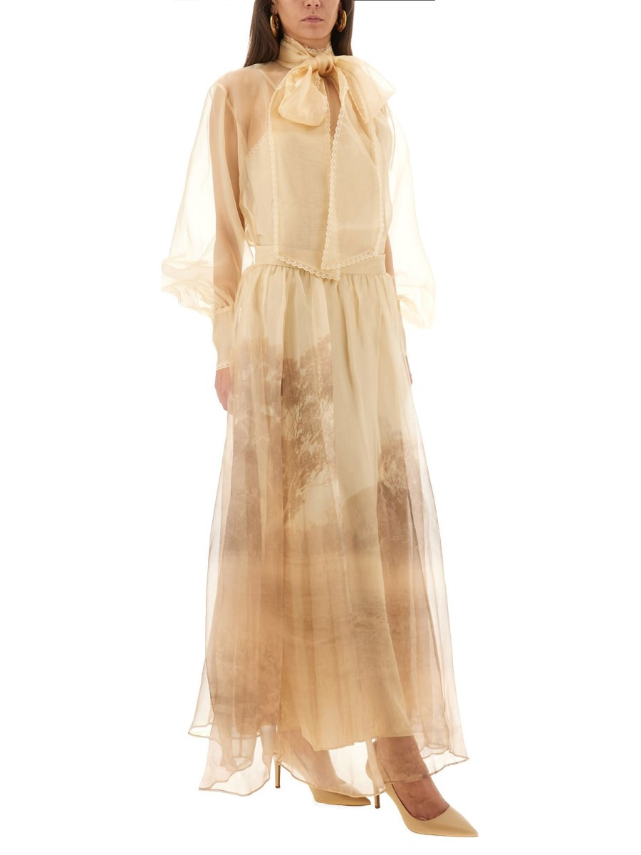 "MEMENTO" ORGANZA MAXI SKIRT - 2