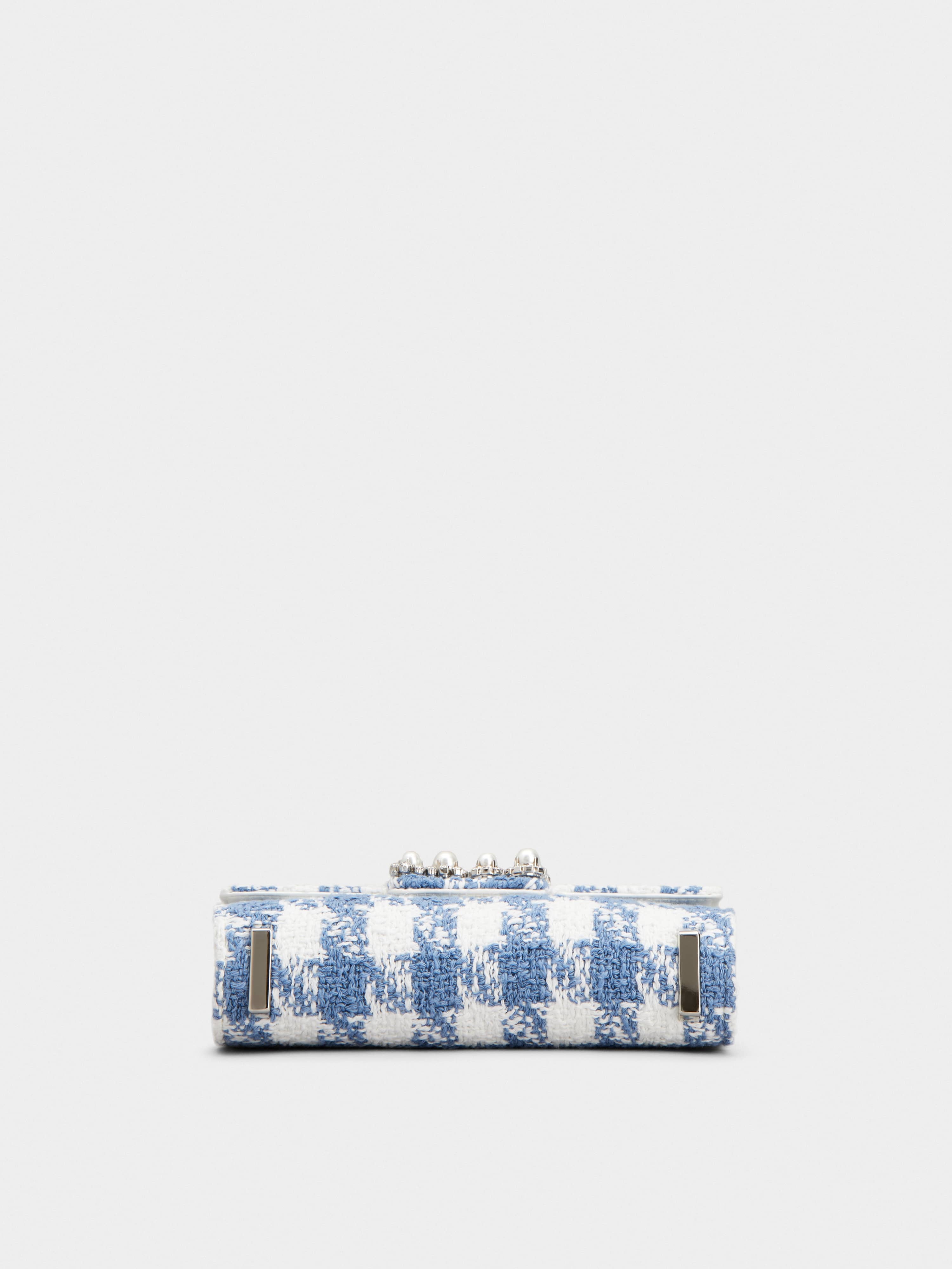 Jewel Efflorescence Mini Clutch Bag in Vichy - 6