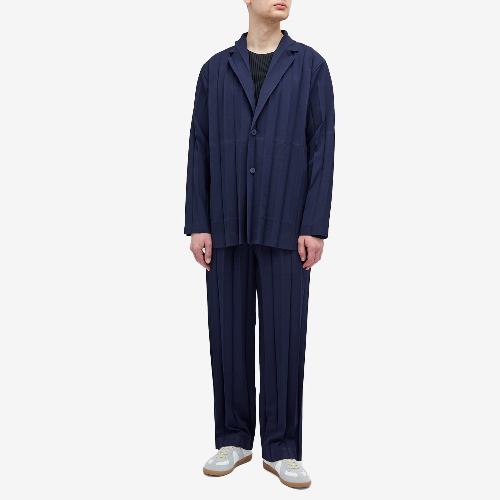 Homme Plissé Issey Miyake Pleated Edge Trousers - 4
