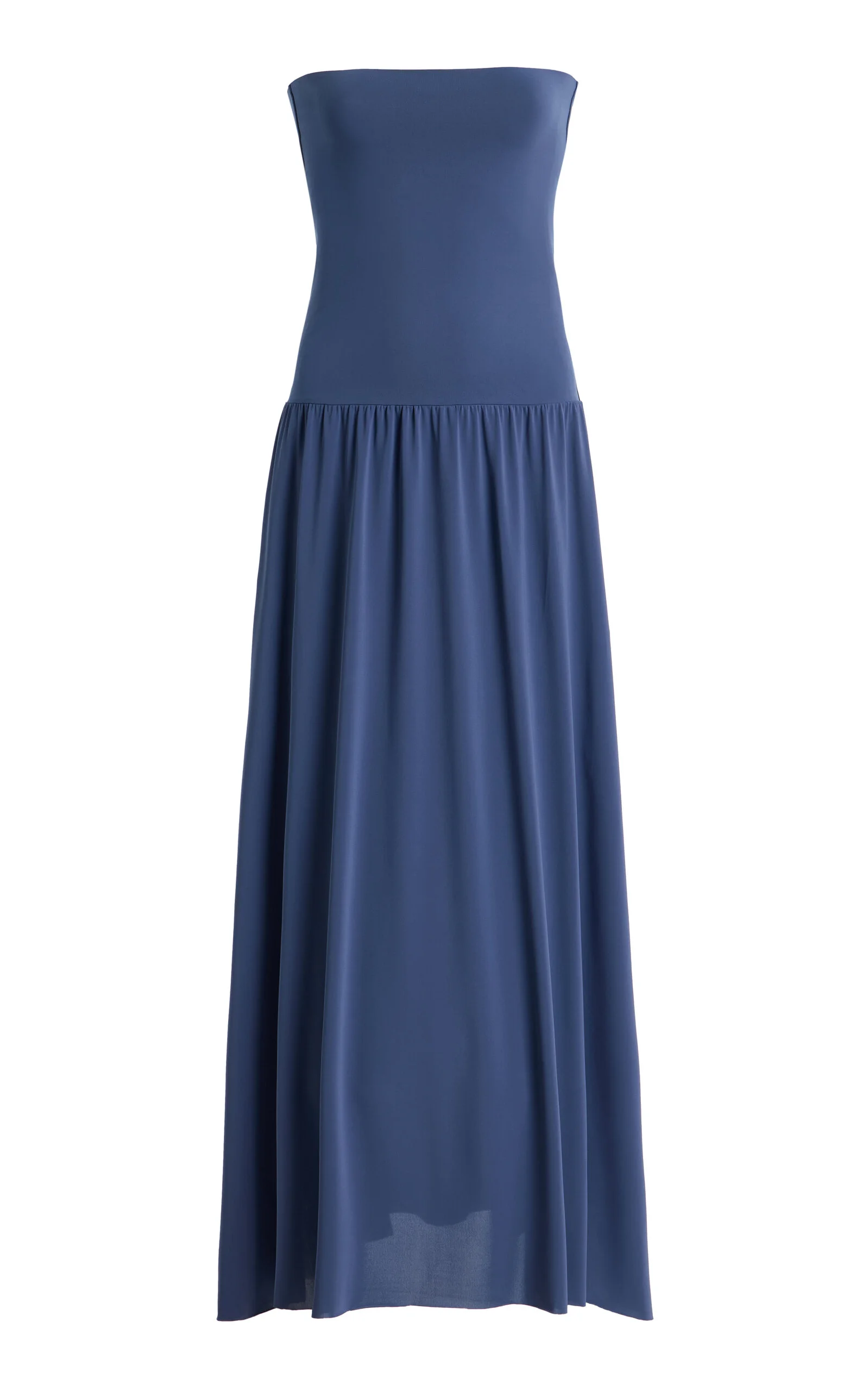 Oda Strapless Maxi Dress blue - 1