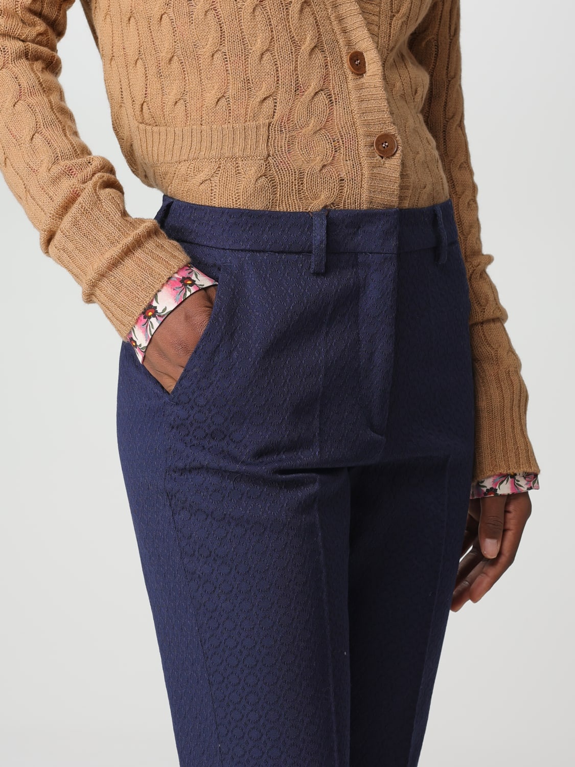 Etro pants in stretch cotton - 5