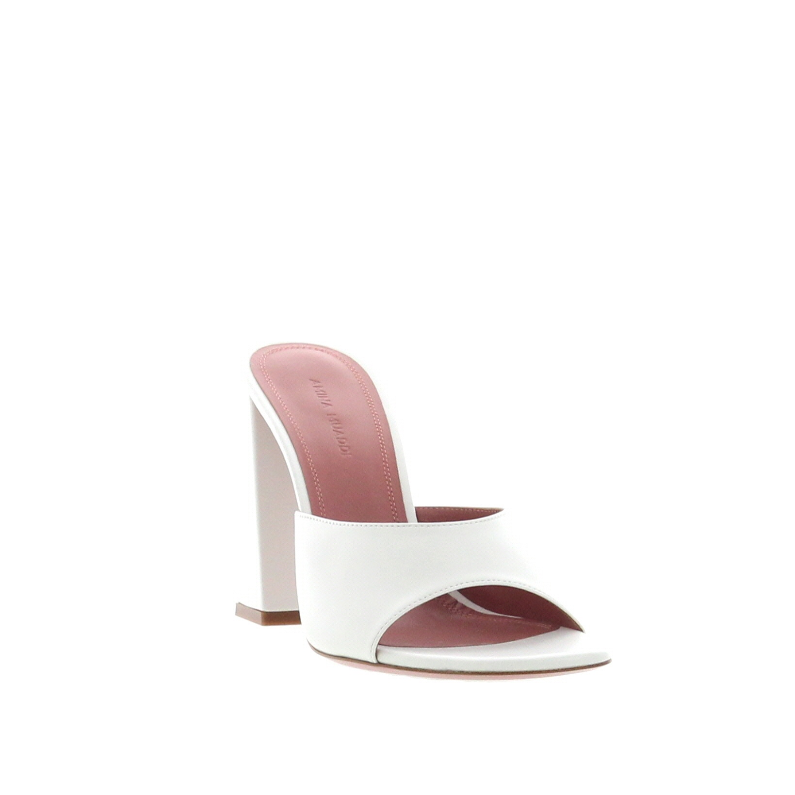Amina Muaddi – Brigitte Slipper White - 2