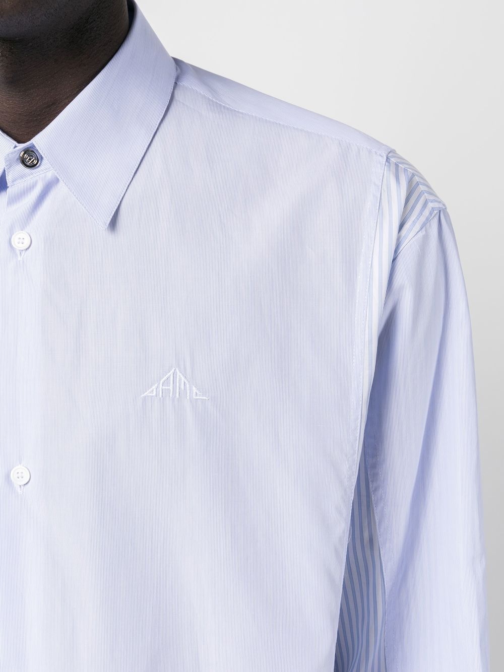 classic-collar cotton shirt - 5