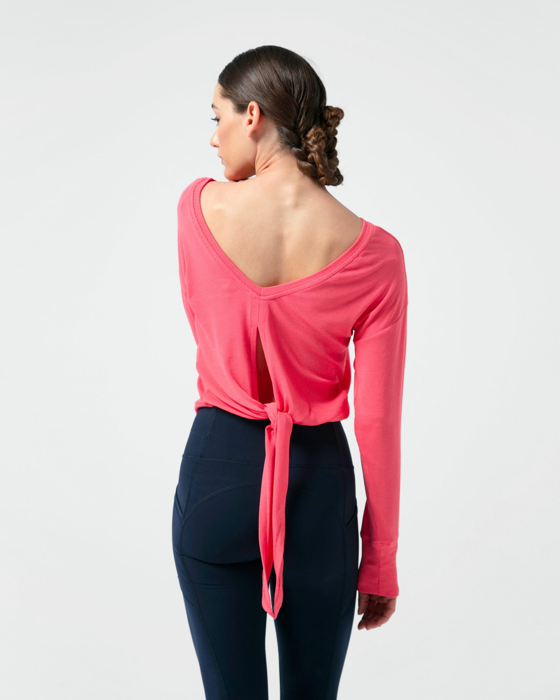 Long sleeves top to tie - 4