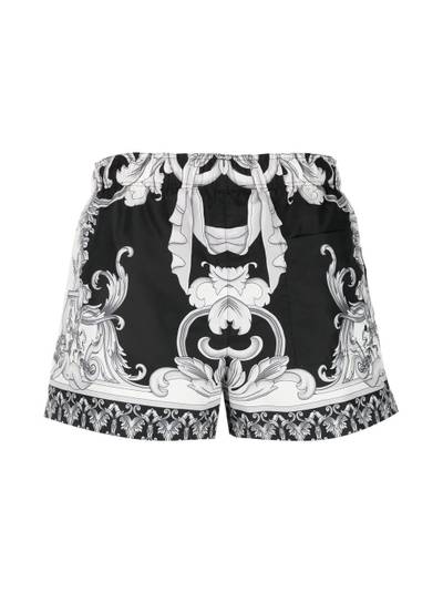 VERSACE graphic-print swimshorts outlook