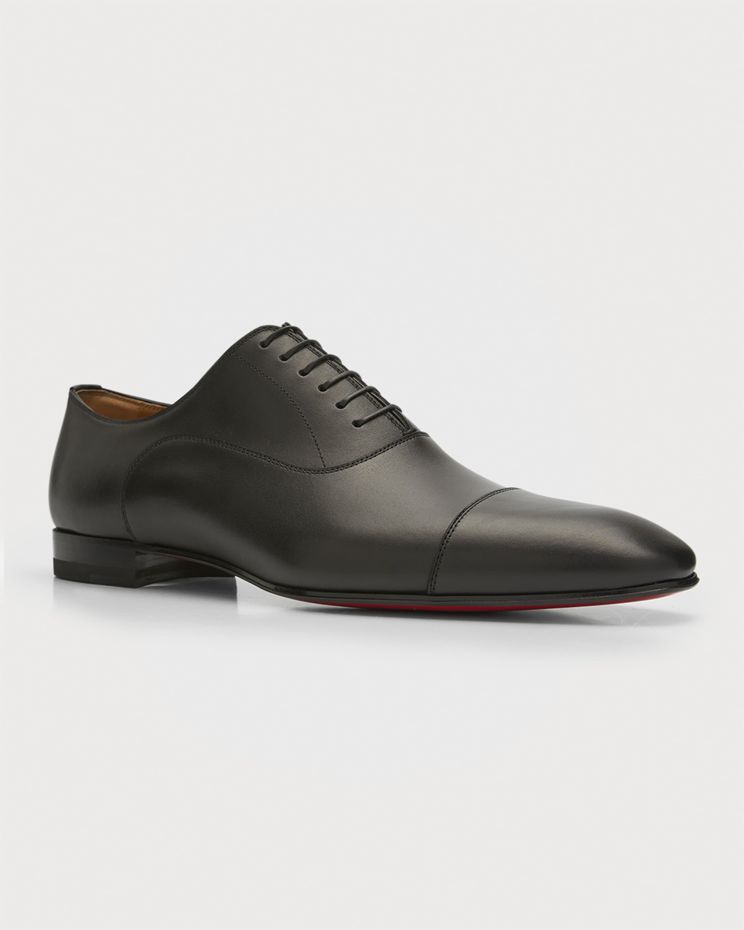 Greggo Men's Lace-Up Leather Dress Shoes - 4