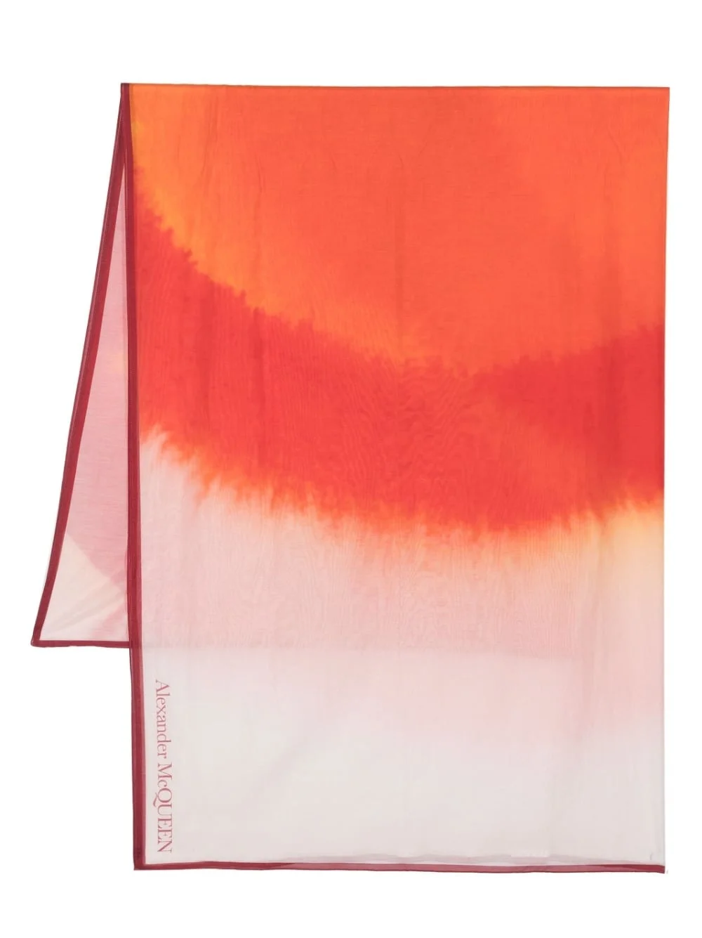 logo gradient-effect scarf - 1