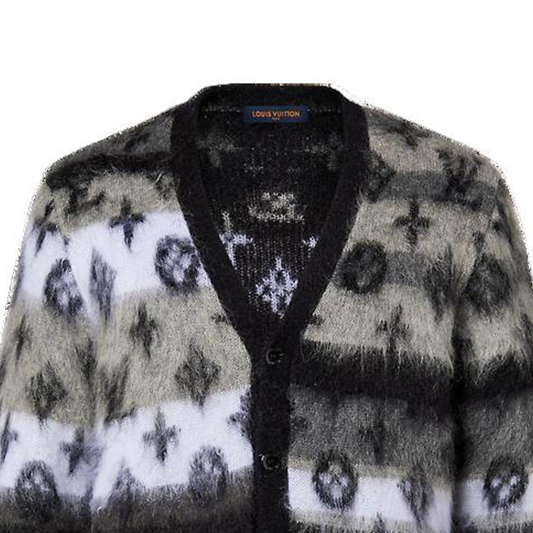 LOUIS VUITTON Monogram Mohair Cardigan 'Multi-Color' 1AF342 - 6