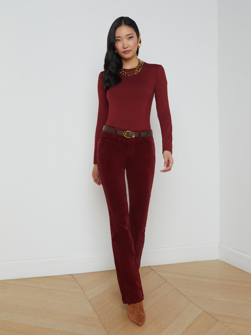 L'AGENCE Stevie Velvet Jean outlook