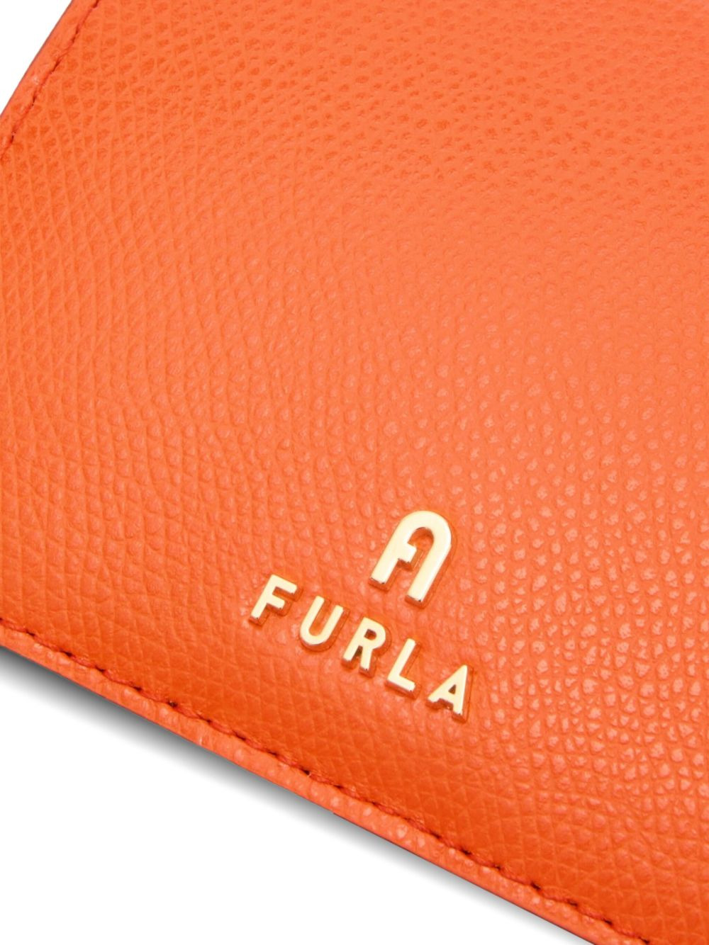 Camelia leather logo wallet - 4