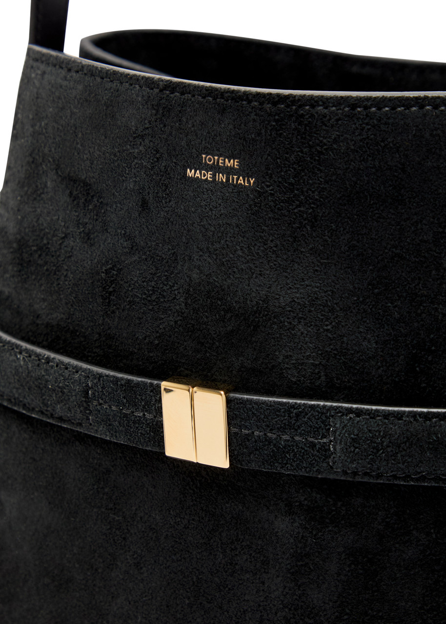 Toteme Belted Suede Bucket bag - 3