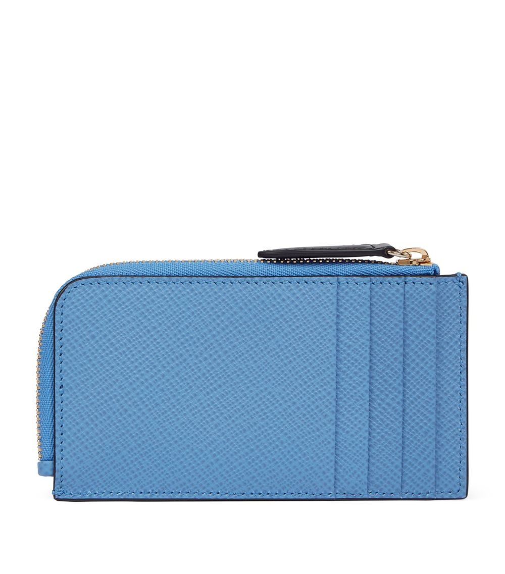 Smythson 4 Card Slot Wallet with Coin Case