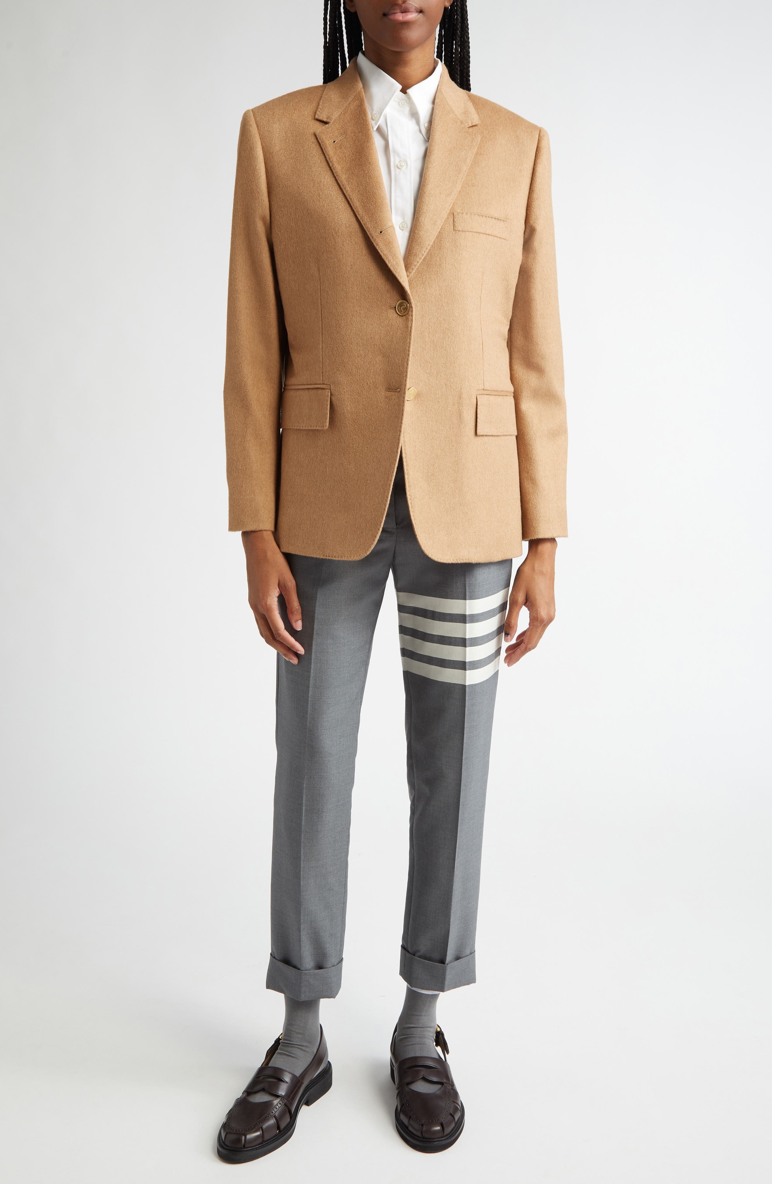 Thom Browne Classic Camel Hair Sport Coat at Nordstrom - 2