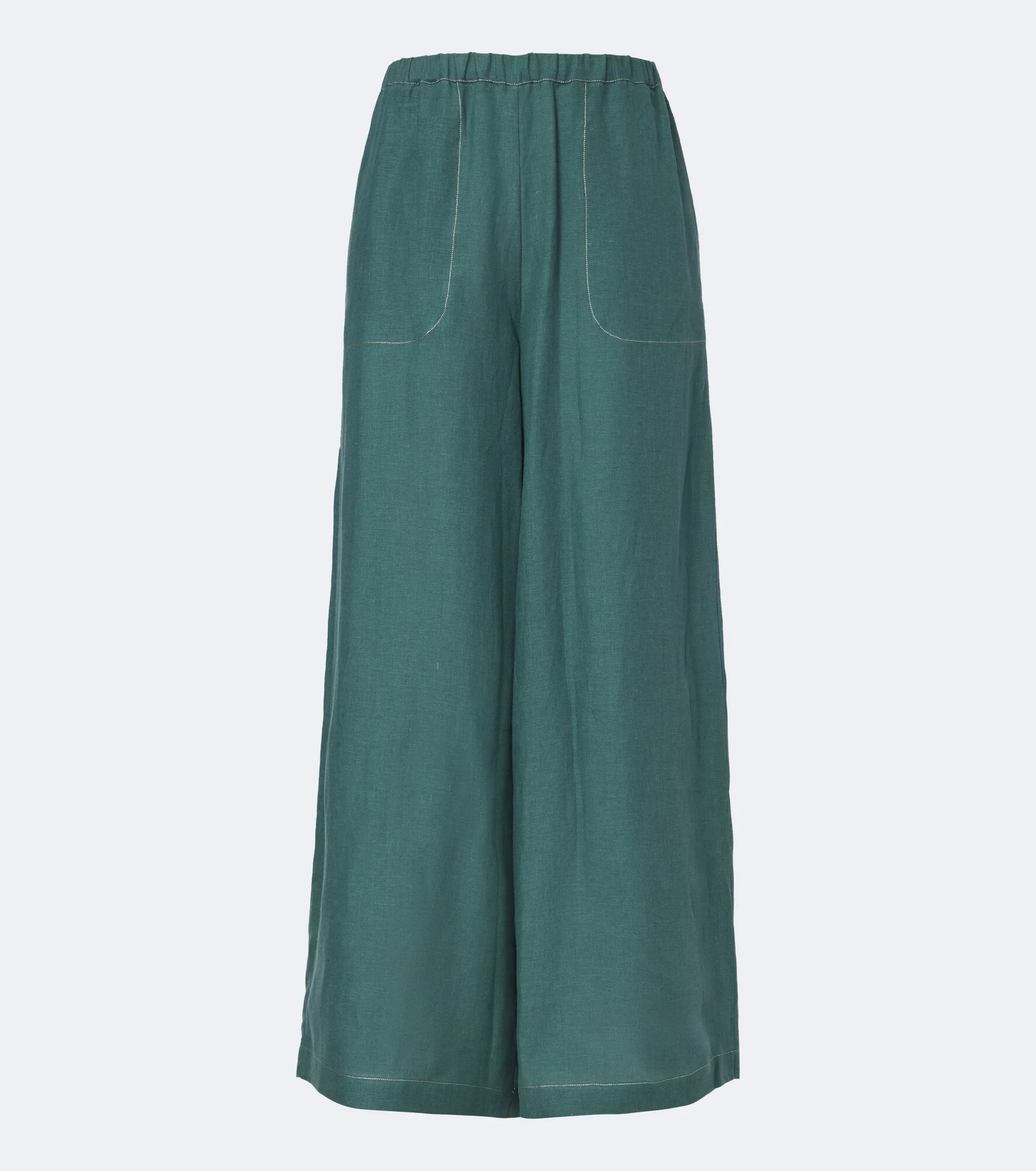 Éblouissant linen wide-leg pants - 1