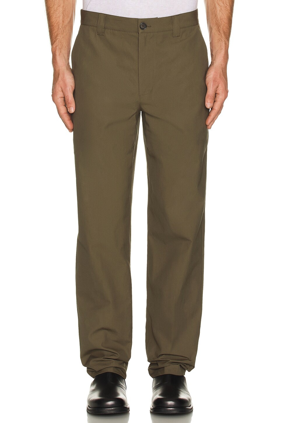 Straight Leg Chino Trousers - 3