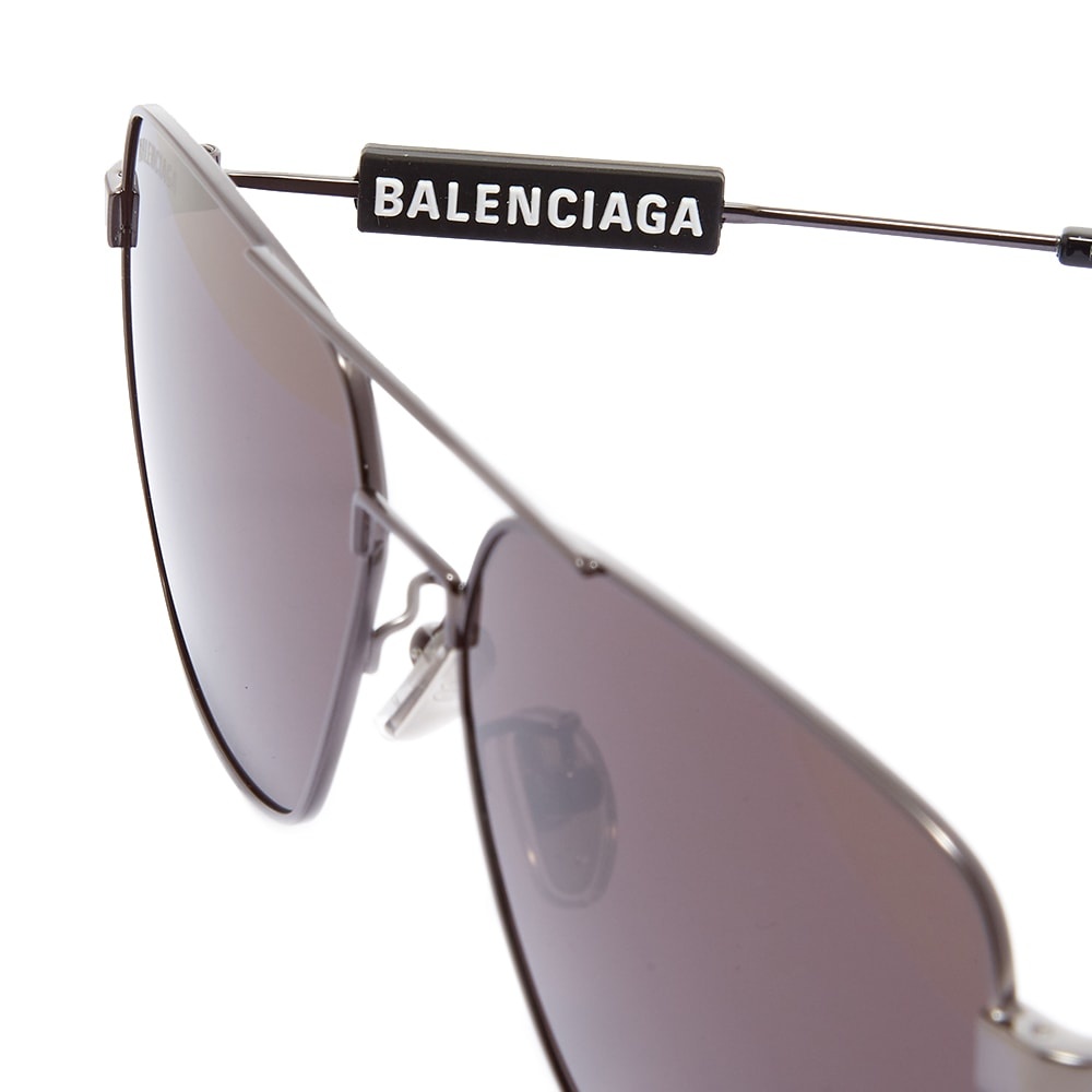 Balenciaga Tag Metal Sunglasses - 3