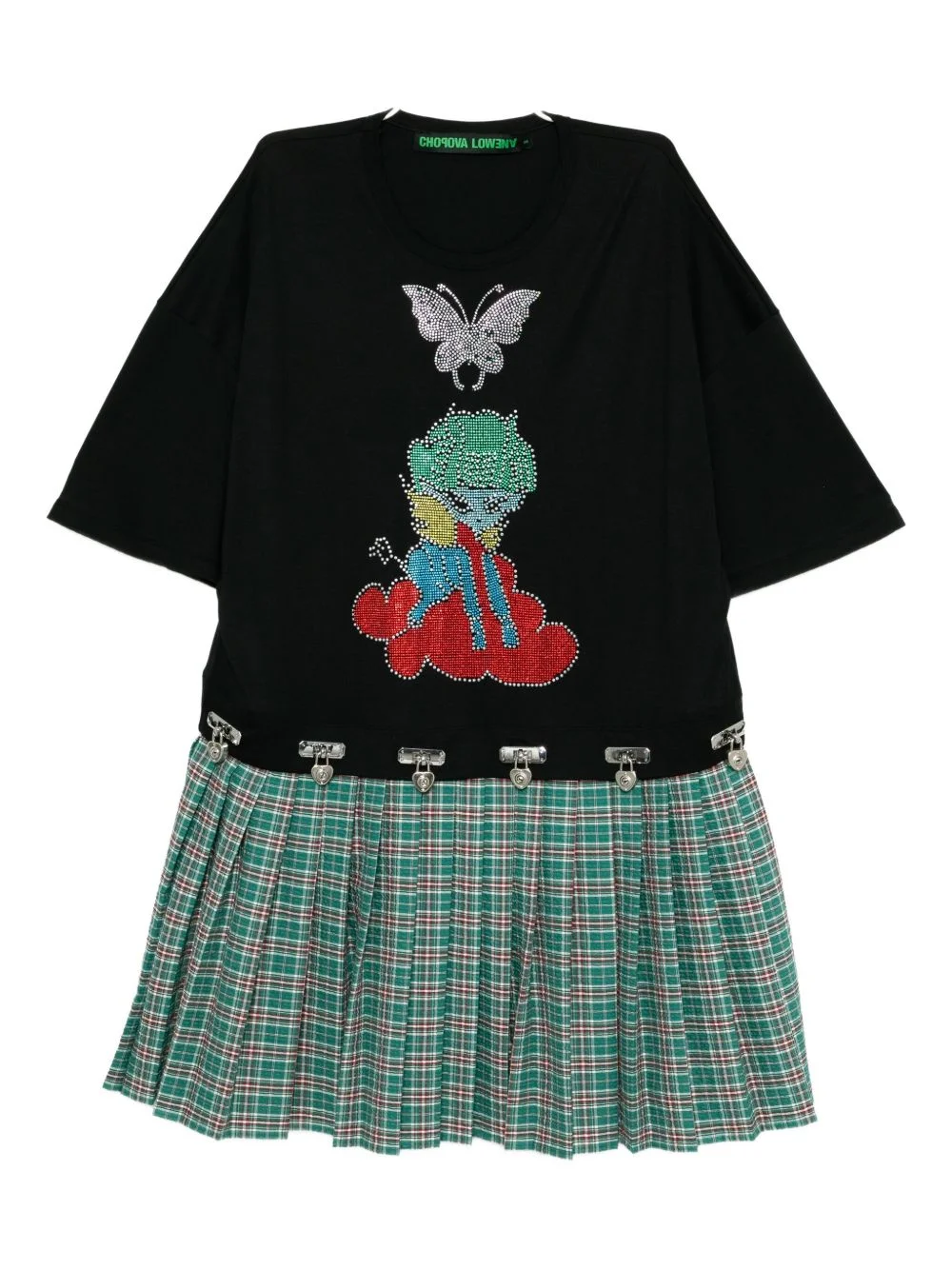 spaced out T-Shirt dress - 1