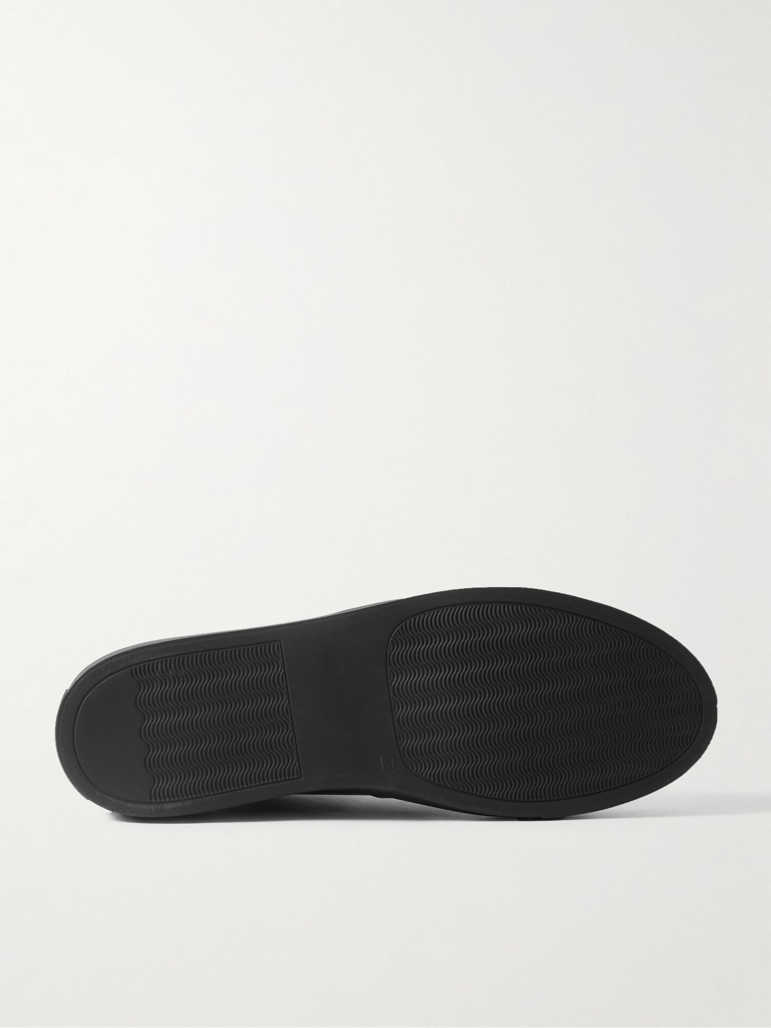 Bball Leather Sneakers Black - 3
