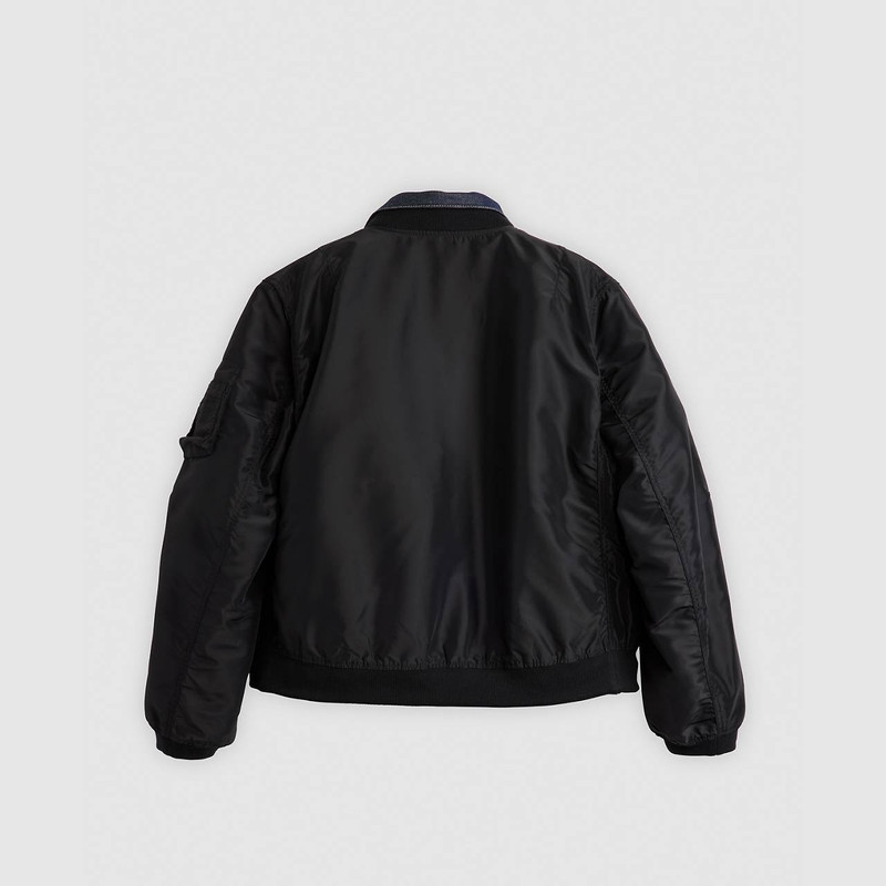 LEVI’S® X SACAI MEN’S DENIM X NYLON TWILL REVERSIBLE BLOUSON 10